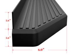APS - APS IB04RIA3H H-Series Running Boards Black for 11-25 Dodge Durango - Image 4