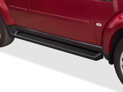 APS - APS IRunning Running Boards Black for 07-12 Dodge Nitro IB04RJC0B - Image 1