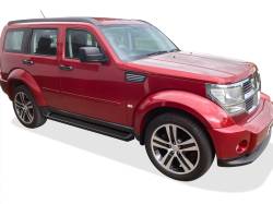 APS - APS IRunning Running Boards Black for 07-12 Dodge Nitro IB04RJC0B - Image 2