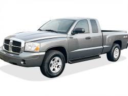 APS - APS IRunning Running Boards Black for 05-11 Dodge Dakota Club IB04RJF4B - Image 2