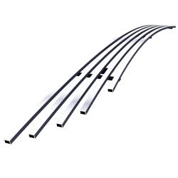APS - APS Stainless Billet Bumper Grille Polish 14-16 Mazda 3 GR13FEI71S - Image 2
