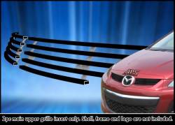 APS - APS Stainless Billet Grille Black 10-12 Mazda CX-7 GR13FFG71J - Image 1