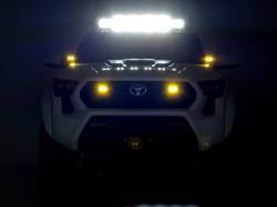 Rough Country Suspension Systems - Rough Country Black Series 3" LED Pod Lights SAE Fog-Amber Pair 70909 - Image 6
