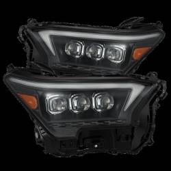 AlphaRex - AlphaRex 880333 Black Projector Headlights w/Actv Light for 23+ Toyota Tacoma - Image 1