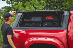 Rough Country Suspension Systems - Rough Country RH Modular Truck Bed Cap Bin Blackfor 24-26 Tacoma 5' Bed 734075 - Image 4
