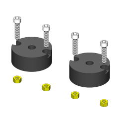 Clayton Off Road - Clayton COR-1409101 1.25" Tall Front Bump Stops for 07+ Jeep JK/JL/JT - Image 2