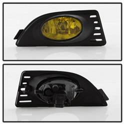 Spyder Auto - Spyder Auto 5020680 Fog Lights Black/Yellow for 05-06 Acura RSX - Image 1