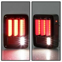 Spyder Auto - Spyder Auto 5084798 Red LED Light Bar Taillights for 07-18 Jeep Wrangler JK - Image 7