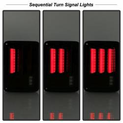 Spyder Auto - Spyder Auto 5084798 Red LED Light Bar Taillights for 07-18 Jeep Wrangler JK - Image 8