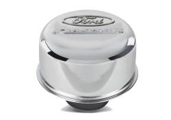 Ford Performance Parts - Ford Perf. 302-215 3" Push-In Type Chrome Air Breather Cap for Ford 289/302/351W - Image 2