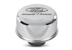 Ford Performance Parts - Ford Perf. 302-220 3" Push-In Chrome Air Breather Cap for Ford 289/302/351W - Image 2