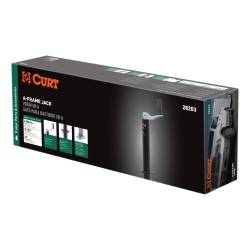 CURT - CURT 28203 A-Frame Jack w/Top Handle 2000 lbs 15" Travel Packaged - Image 2