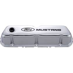 Ford Performance Parts - Ford Performance 302-100 Tall Valve Covers Steel Mustang Logo Recessed for SBF - Image 1