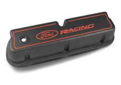 Ford Performance Parts - Ford Perf. 302-003 Tall Valve Covers Die Cast Black/Red Recessed Logo for SBF - Image 2