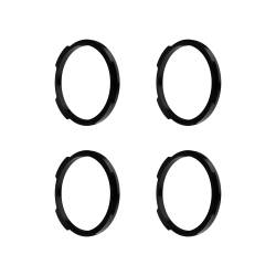 KC Hilites - KC HiLiTES 30581 Bezel Ring Flex Era BAR Black 4PC - Image 2