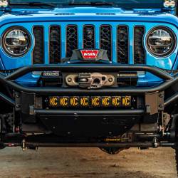 KC Hilites - KC HiLiTES 5331 KC Cover Flex Era LED Light Bar 10" Black Yellow Each - Image 2