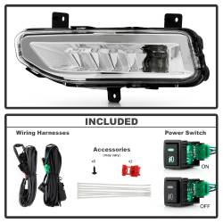 Spyder Auto - Spyder Auto 9052231 Full LED Fog Lights w/Switch for 22-24 Nissan Frontier - Image 2