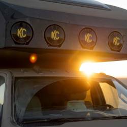 KC Hilites - KC HiLiTES 5206 SlimLite 8" LED Light Cover Black - Image 2