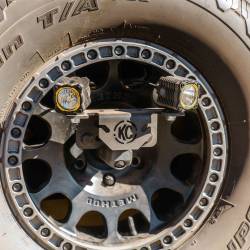 KC Hilites - KC HiLiTES 7477 Mount Spare Tire Carrier GEN6 21+ Ford Bronco M12x1.5 Lug Nuts - Image 2