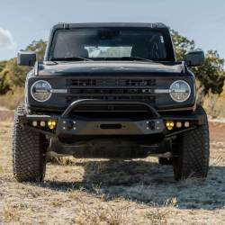 KC Hilites - KC HiLiTES 97170 Hybrid Front Bumper LED Light Kit Off-Road System 21-24 Bronco - Image 2