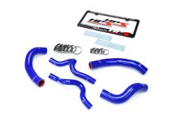 HPS Performance - HPS 57-1630-BLUE Blue Radiator Hose Kit for 13-17 Hyundai Veloster 1.6L Turbo - Image 2