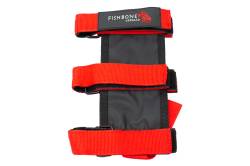 Fishbone Offroad - Fishbone Offroad FB55155 Fire Extinguisher Holder for Padded Roll Bar Red - Image 1