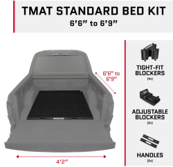 Tmat - Tmat TMAT-KIT-80X50 Truck Bed Organizer Slide Out Mat - Image 2