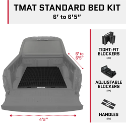 Tmat - Tmat TMAT-KIT-76X50 Truck Bed Organizer Slide Out Mat - Image 2