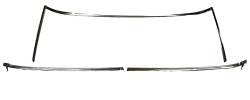 Auto Metal Direct - Auto Metal Direct W-838 Windshield Molding for 67-69 Camaro/Firebird Coupe - Image 1