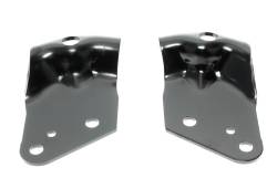 Auto Metal Direct - Auto Metal Direct W-556 Front Outer Bumper Brackets Pair for 70-73 Chevy Camaro - Image 1