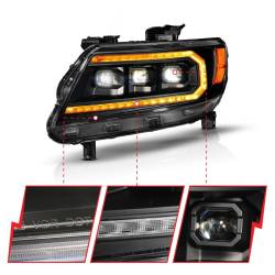 Anzo USA - ANZO USA 111641 LED Projector Headlight for 15-22 Chevy Colorado - Image 2
