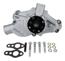 Edelbrock - Edelbrock 88120 Water Pump for Small-Block 71-82 Corvettes in Satin Finish Short - Image 1