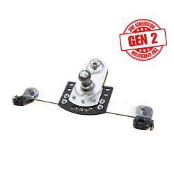 GEN-Y Hitch - GEN-Y Hitch GH-21017 GoosePuck2 5" OffSet Gooseneck Ball 20-26 Silverado/Sierra - Image 1