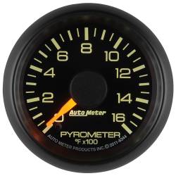AutoMeter - AutoMeter 8344 Factory Match Electric Pyrometer Gauge 0-1600 F 2-1/16" for GM - Image 4