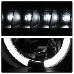 Spyder Auto - Spyder Auto 5012029 Blk/Clear LED Halo Proj. Headlights for 07-13 Sequoia/Tundra - Image 2