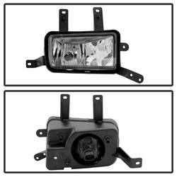 Spyder Auto - Spyder Auto Halogen Fog Lights Black/Clear 15-17 Tahoe/Suburban 9031588 - Image 2