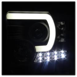 Spyder Auto - Spyder 5080523 Light Bar Headlights Black/Clear for 14-15 Sierra 1500/2500HD - Image 6