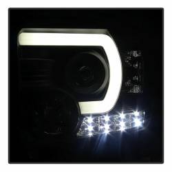 Spyder Auto - Spyder 5080523 Light Bar Headlights Black/Clear for 14-15 Sierra 1500/2500HD - Image 7
