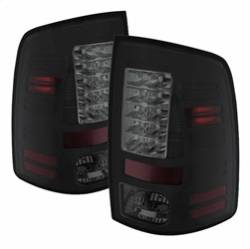 Spyder Auto - Spyder Auto 5077578 LED Taillight Black/Smoke for 13-18 Dodge RAM 1500/2500/3500 - Image 1