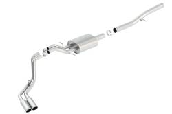Borla - Borla 140576 S-Type Cat-Back Exhaust Truck Side Exit 14-18 Silv/Seirra 1500 6.2L - Image 1