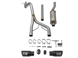 aFe Power - aFe 49-48056-B Rebel 2.5" Cat-Back Exhaust System for 07-18 Wrangler JK 3.6/3.8L - Image 7