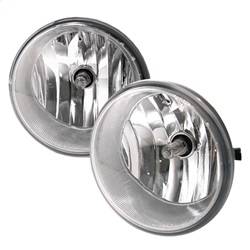 Spyder Auto - Spyder Auto 5020789 Black/Clear Fog Lights for 04-13 Sequoia Solara Tundra - Image 1