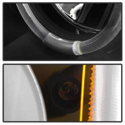 Spyder Auto - Spyder Auto 5009456 Black/Clear LED Halo Projector Headlights - Image 4