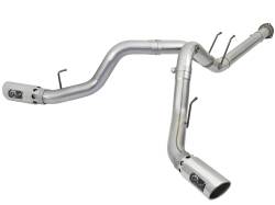 aFe 49-03092-P 4" DPF Back Aluminized Steel Exhaust for 17-26 F250/F350 SD 6.7L