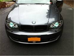 Spyder Auto - Spyder 5008985 Black/Clear Projector Headlights for 08-11 BMW 1-Series 128i/135i - Image 2