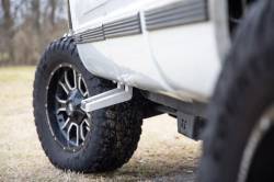 Rough Country Suspension Systems - Rough Country 117510 Single Aluminum Hoop Step Silver Pair for Chevy/Ford/GM/Ram - Image 6