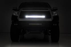Rough Country Suspension Systems - Rough Country 70224 Front Mesh Grille Insert w/LED Black for 14-17 Toyota Tundra - Image 5