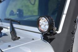 DV8 Offroad - DV8 Offroad R3.5E16W3W LED 3.5" Round Light Spot Pattern - Image 8