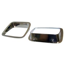 Crown Automotive Jeep Replacement - Crown Automotive 56003104K Headlight Bezel Kit for 87-95 Jeep Wrangler YJ - Image 1
