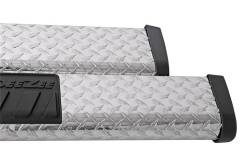 Dee Zee - Dee Zee DZ16422 6" Oval Crew Cab Length Black-Tread Aluminum Side Step - Image 3